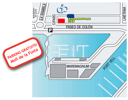 Merca Nautic Barna - Parking gratis